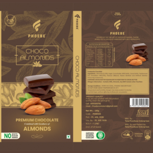 CHOCO ALMONDS (100g)
